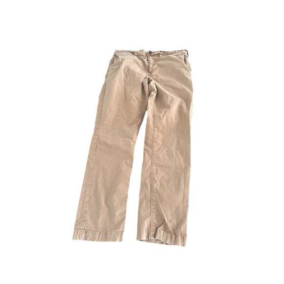American Eagle Next Level Flex Slim Brown Khaki Pants Mens Size Actual 28x28 - Picture 1 of 5